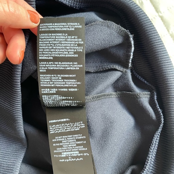 Palm Angels Black Jacket with Pink Stripes - Picture 10 of 13